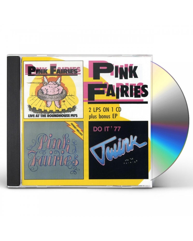 The Pink Fairies LIVE AT ROUNDHOUSE / PREVIOUSLY UNRELEASED / DO IT CD $4.44 CD