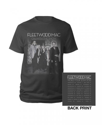 Fleetwood Mac On With The Show Tour Photo Tee $11.68 Shirts