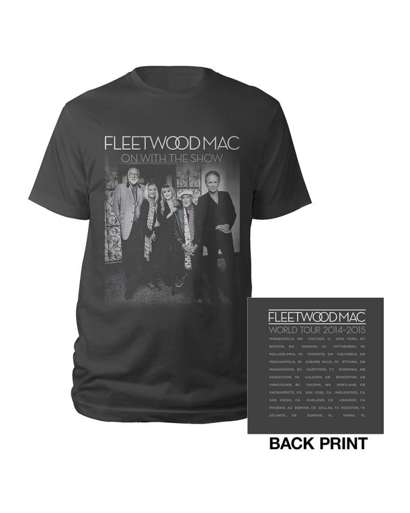 Fleetwood Mac On With The Show Tour Photo Tee $11.68 Shirts