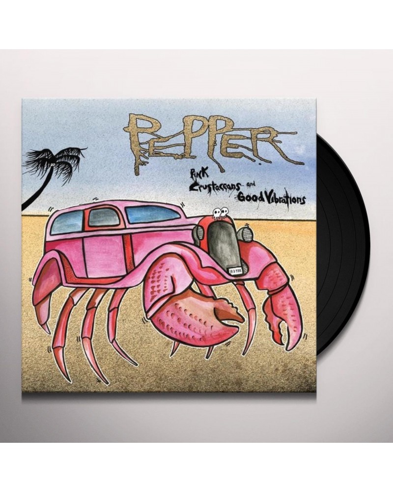 Pepper Pink Crustaceans and Good Vibrations Vinyl Record $11.25 Vinyl