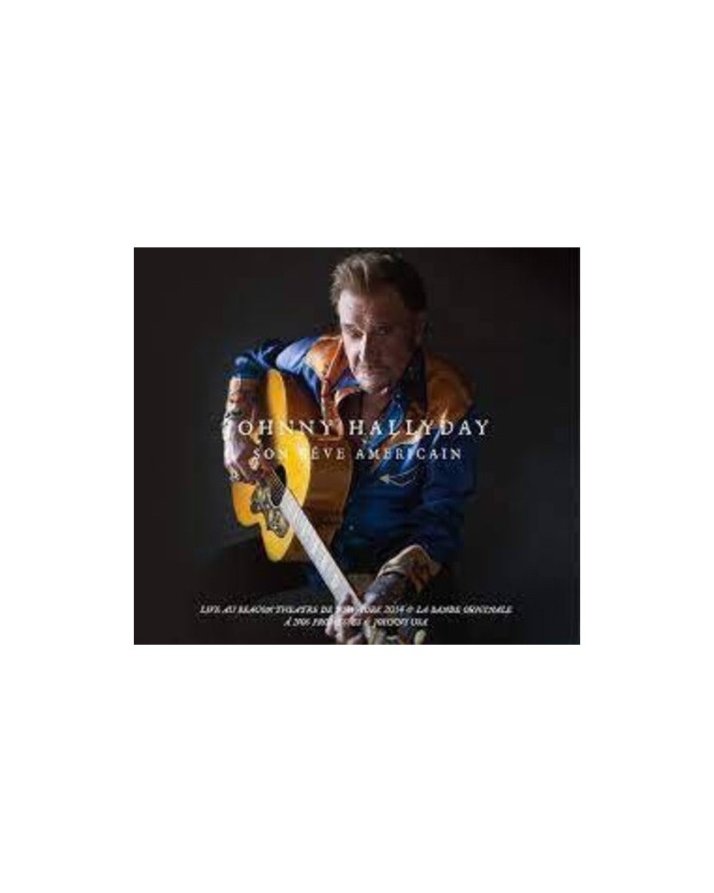 Johnny Hallyday SON REVE AMERICAIN CD $32.00 CD