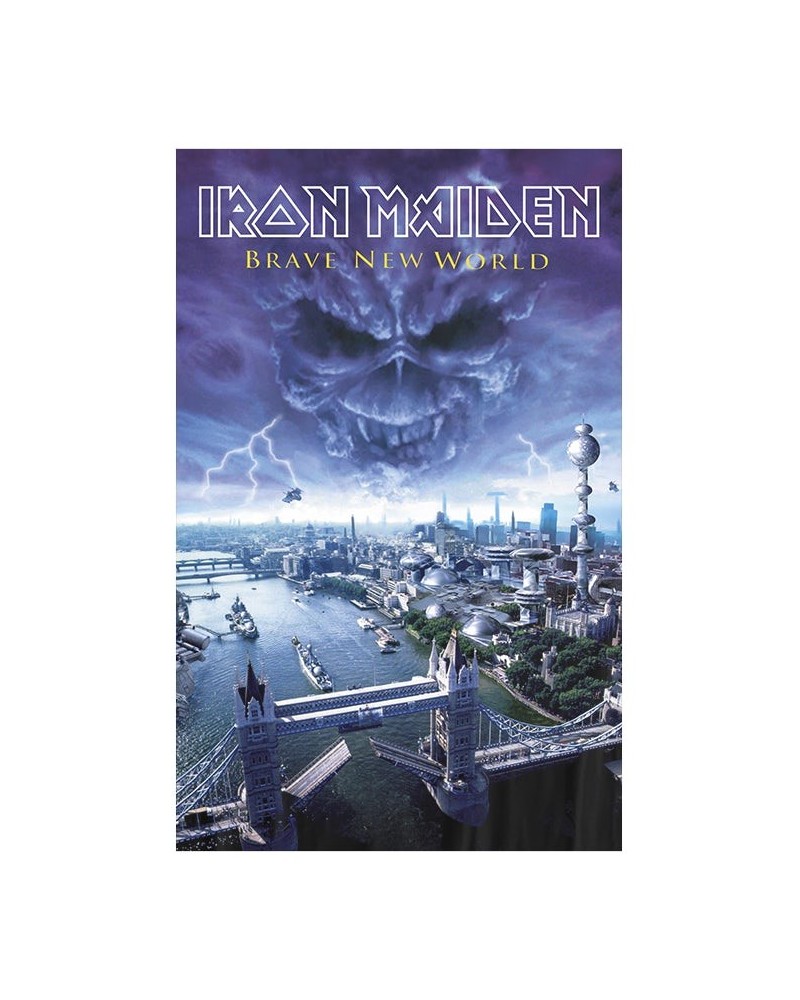 Iron Maiden Brave New World' Flag $10.34 Decor