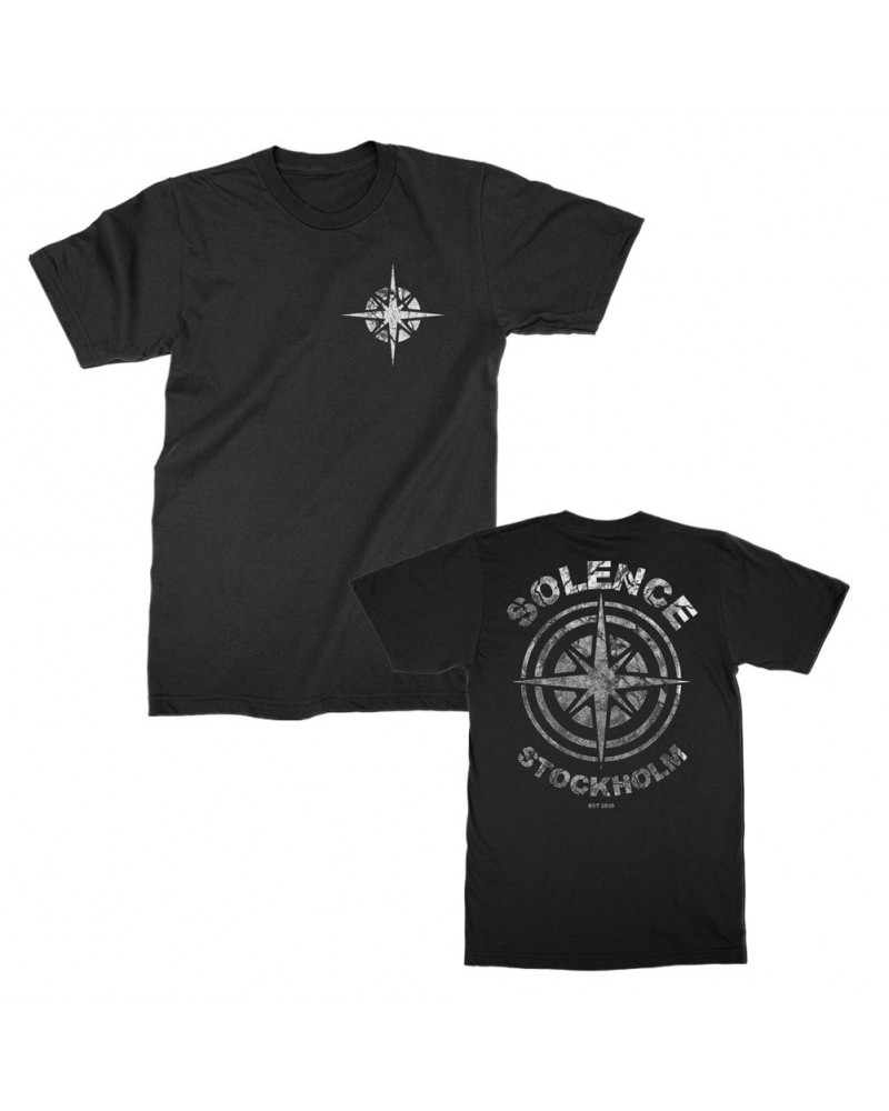 Solence Compass Badge Tee (Black) $12.88 Shirts