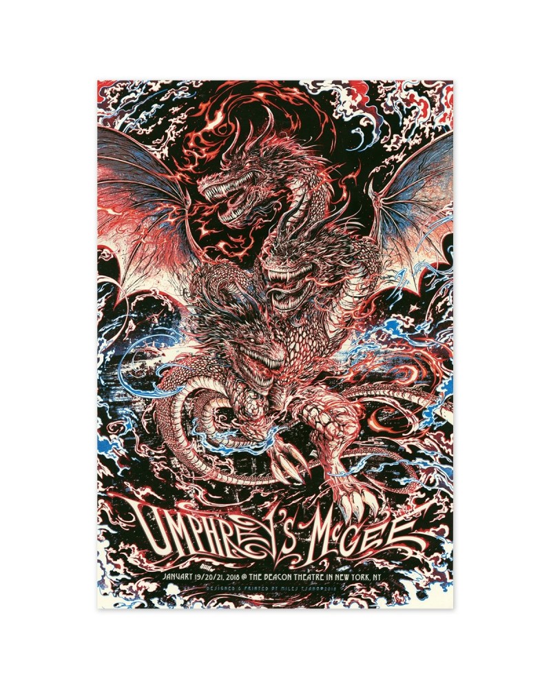 Umphrey's McGee Miles Tsang New York City Poster $14.10 Decor