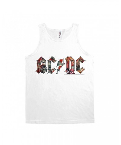 AC/DC Unisex Tank Top | Industrial Logo Shirt $10.48 Shirts