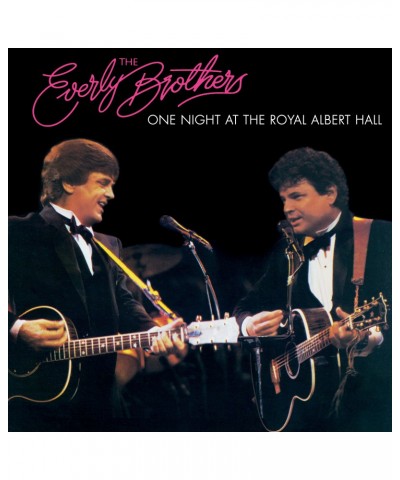 The Everly Brothers One Night At The Royal Albert Hall (Pink Vinyl Record $14.00 Vinyl