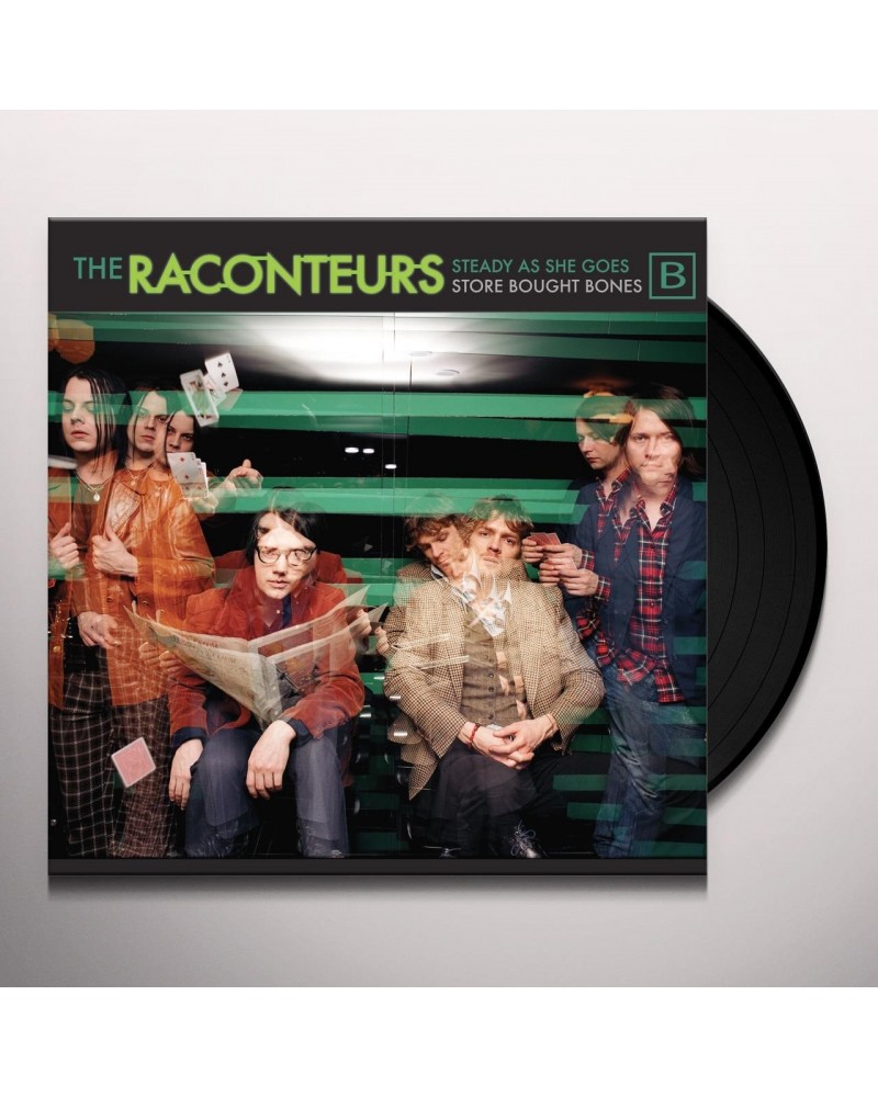 The Raconteurs STEADY AS SHE GOES / STORE BOUGHT BONES Vinyl Record $4.34 Vinyl