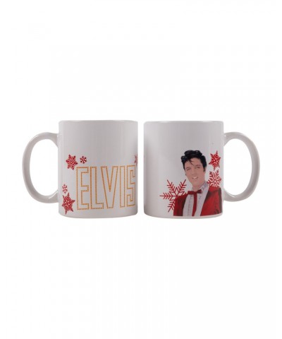 Elvis Presley Snowflake Christmas Dual Mug Box Set with Cocoa $4.49 Drinkware