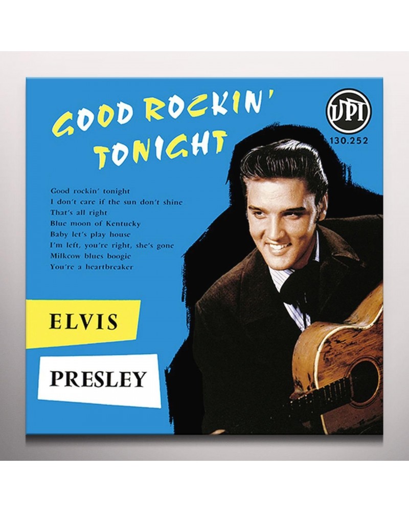 Elvis Presley GOOD ROCKIN' TONIGHT Vinyl Record - Blue Vinyl Limited Edition 180 Gram Pressing $10.08 Vinyl