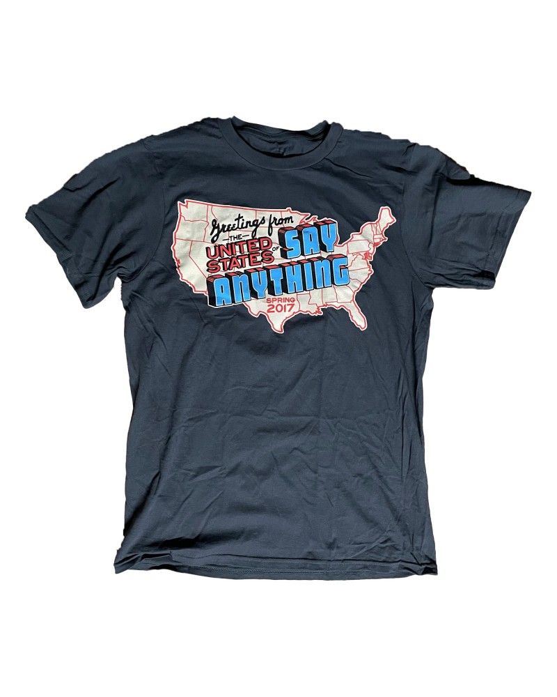 Say Anything Greetings From.. Tour 2017 Shirt $4.70 Shirts