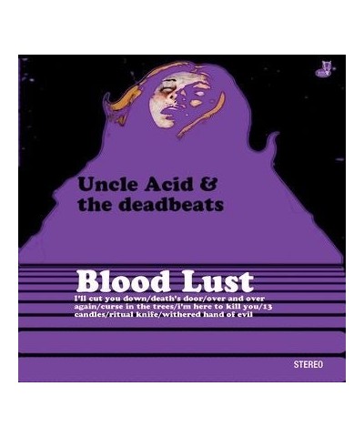 Uncle Acid & The Deadbeats BLOOD LUST (RISE ABOVE RECORDS 30TH ANNIVERSARY) Vinyl Record $11.97 Vinyl