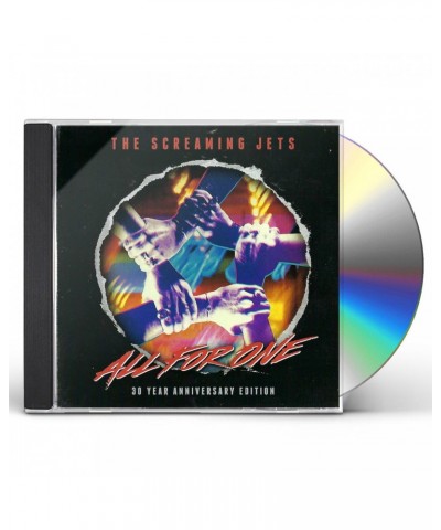 The Screaming Jets ALL FOR ONE: 30 YEAR ANNIVERSARY EDITION CD $7.59 CD