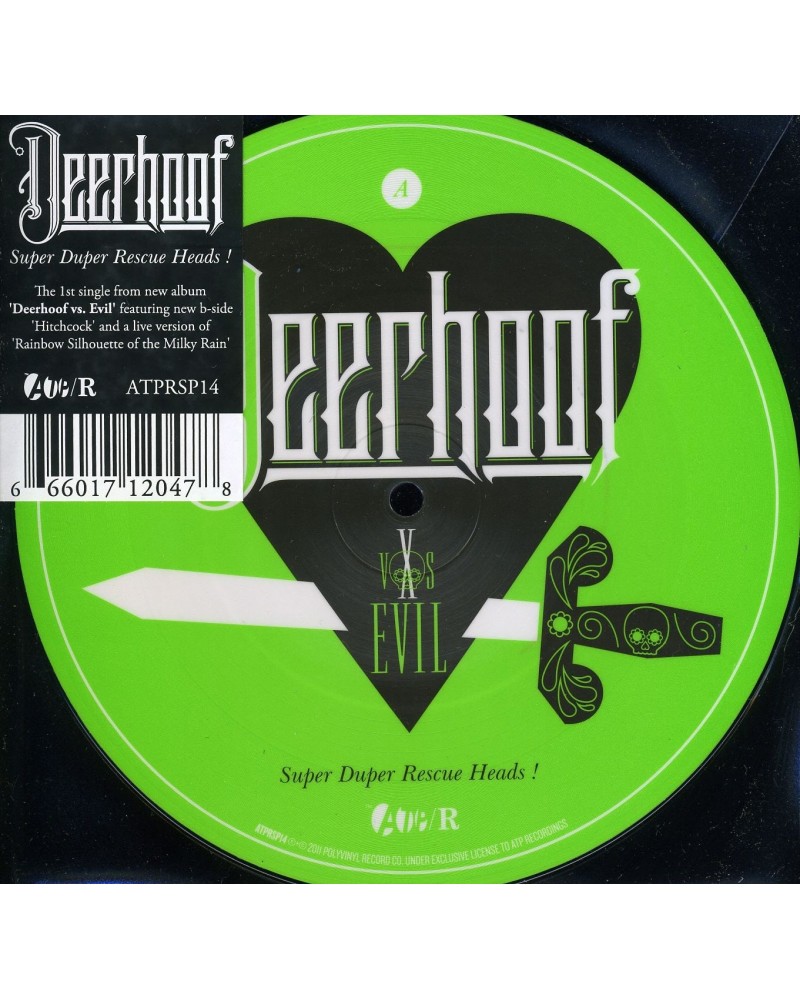 Deerhoof SUPER DUPER RESCUE HEADS Vinyl Record $8.50 Vinyl