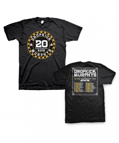 Dropkick Murphys Poker Chip Tour Tee (Black) $12.60 Shirts