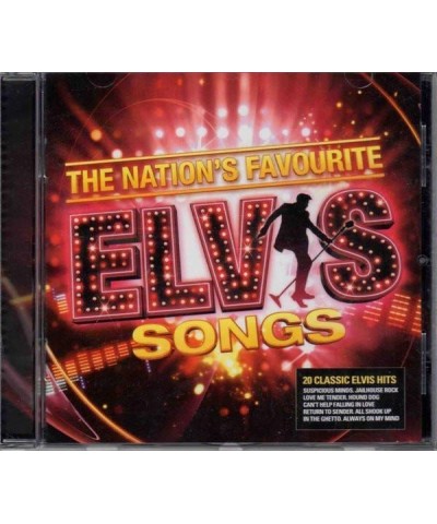 Elvis Presley NATION'S FAVOURITE ELVIS SONGS CD $5.28 CD