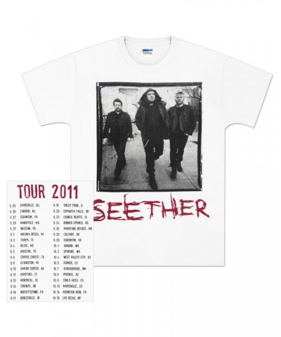 Seether 2011 Band Photo Tour Tee $2.05 Shirts