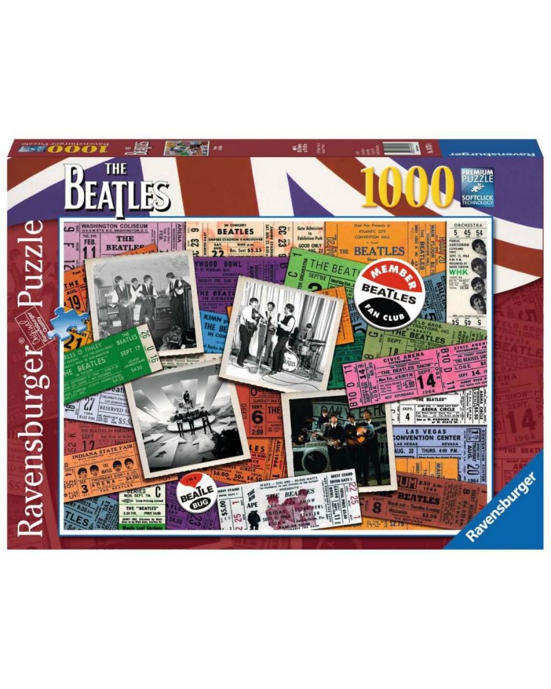 The Beatles Ticket Stub 1000 Piece Puzzle $10.25 Puzzles