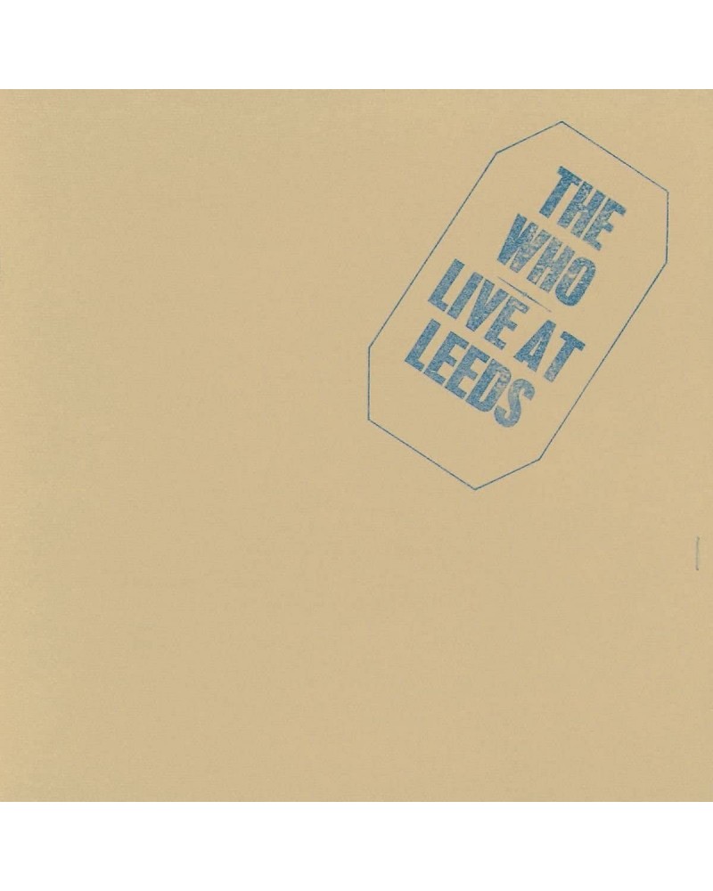 The Who LP Vinyl Record - Live At Leeds $23.63 Vinyl