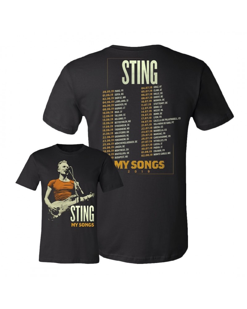 Sting My Songs Itinerary Tee (EU) $17.60 Shirts