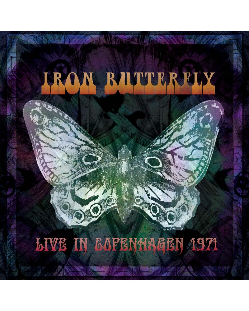 Iron Butterfly Live In Copenhagen 1971 Silver Vinyl Record $15.96 Vinyl