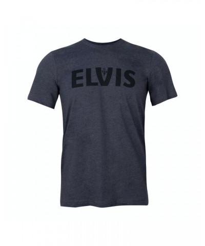 Elvis Presley TCB Heather Navy Tonal T-shirt $15.05 Shirts