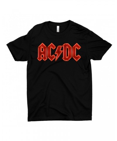 AC/DC T-Shirt | Neon Lights Logo Shirt $10.98 Shirts