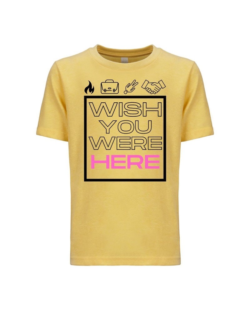 Pink Floyd Wish You Were Pink Here Youth Tee $8.60 Kids