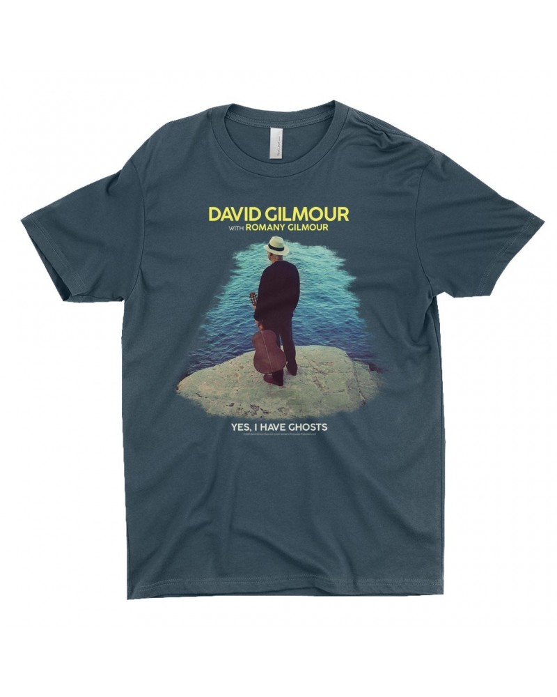 David Gilmour T-Shirt | Yes I Have Ghosts With Romany Gilmour Shirt $11.73 Shirts