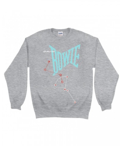 David Bowie Sweatshirt | Let's Dance Logo Sweatshirt $12.23 Sweatshirts