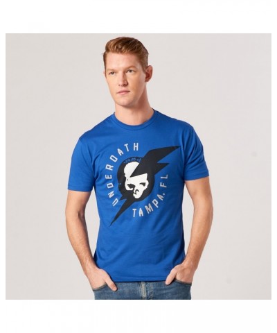 Underoath Tampa Skull Lightning T-Shirt $13.80 Shirts