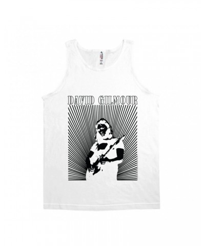 David Gilmour Unisex Tank Top | Young Burst Design Shirt $10.23 Shirts