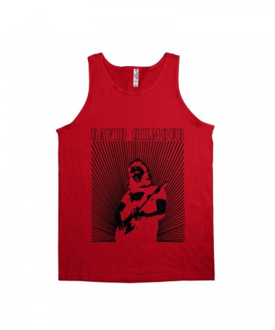 David Gilmour Unisex Tank Top | Young Burst Design Shirt $10.23 Shirts