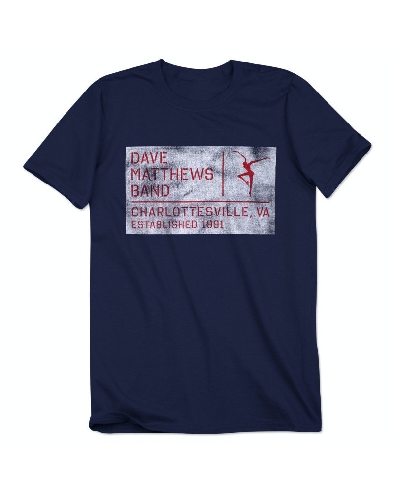 Dave Matthews Band Distressed Charlottesville tee $1.80 Shirts