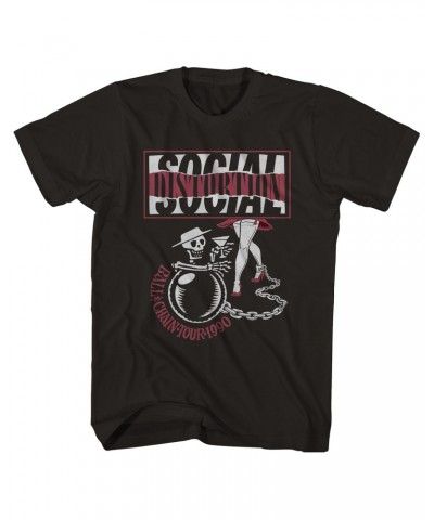 Social Distortion T-Shirt | Ball & Chain ’90 Tour Shirt (Reissue) $11.94 Shirts