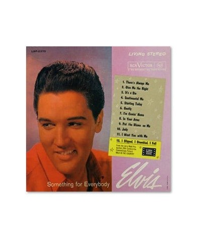 Elvis Presley Something For Everybody FTD CD $14.99 CD