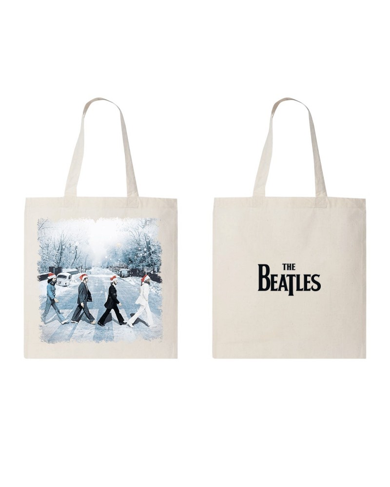 The Beatles Snowy Abbey Road Tote Bag $8.20 Bags