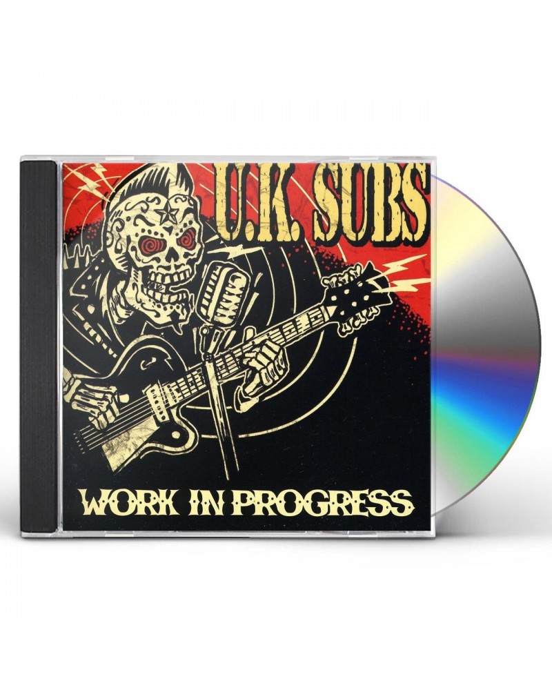 U.K. Subs WORK IN PROGRESS CD $4.19 CD