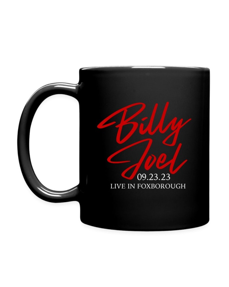 Billy Joel "9-23-23 Foxborough Set List" Black Mug - Online Exclusive $8.05 Drinkware