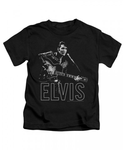 Elvis Presley Kids T Shirt | GUITAR IN HAND Kids Tee $6.44 Kids