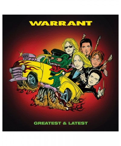 Warrant GREATEST & LATEST (RED & BLACK SPLATTER VINYL) Vinyl Record $14.95 Vinyl