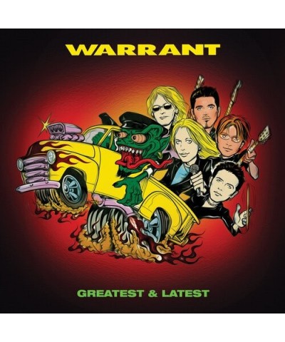 Warrant GREATEST & LATEST (RED & BLACK SPLATTER VINYL) Vinyl Record $14.95 Vinyl