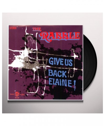 The Rabble Give Us Back Elaine Vinyl Record $8.77 Vinyl