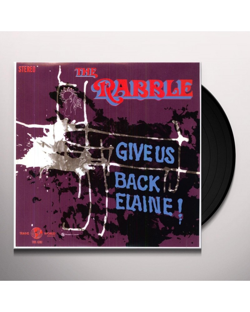 The Rabble Give Us Back Elaine Vinyl Record $8.77 Vinyl