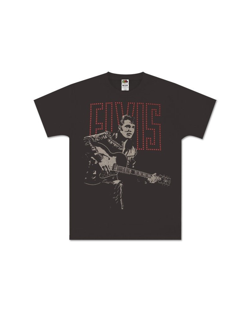 Elvis Presley Lights Black T-shirt $7.35 Shirts