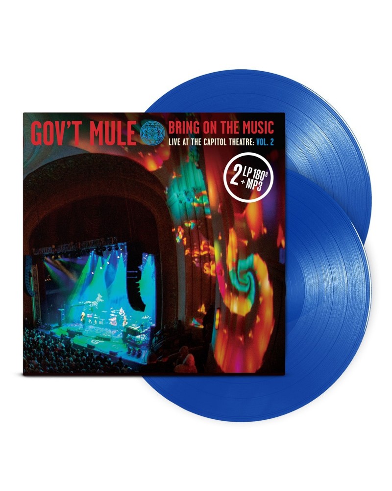 Gov't Mule Blue Splatter 2-LP Volume 2: Bring On The Music / Live at The Capitol Theatre (Vinyl) $14.40 Vinyl