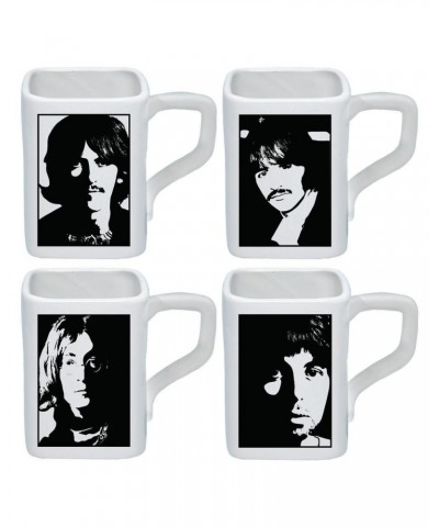 The Beatles White Album 12 oz. Mug - Set of 4 $25.44 Drinkware