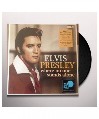 Elvis Presley WHERE NO ONE STANDS ALONE (140G/DL CODE) Vinyl Record $9.84 Vinyl