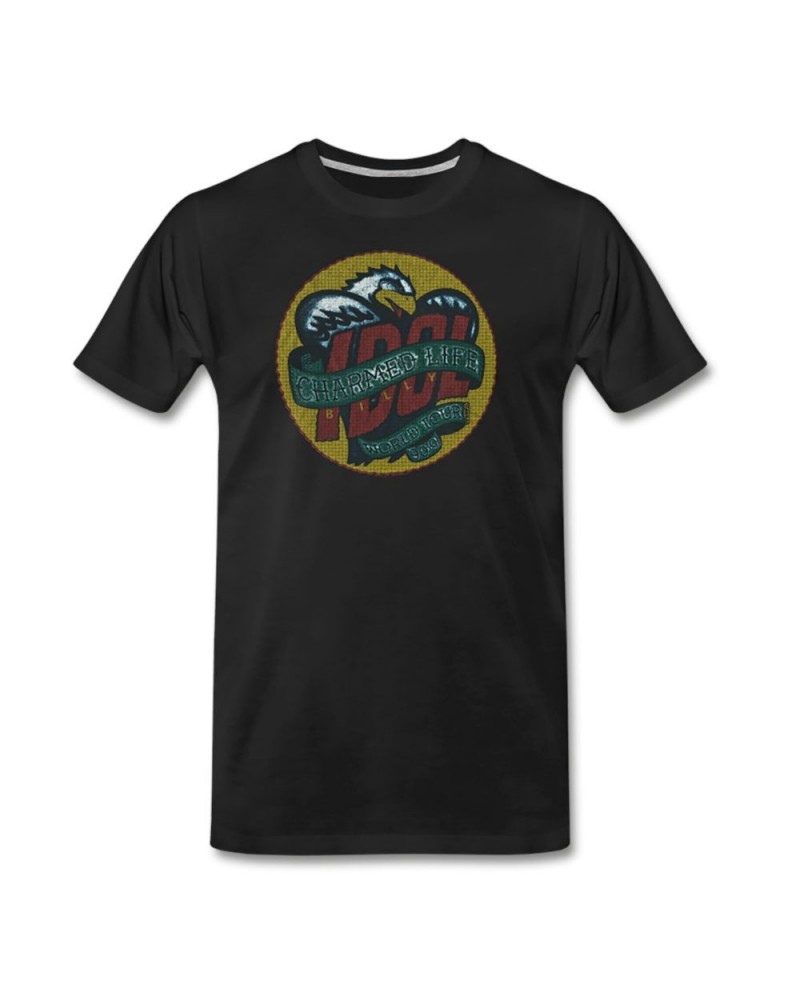 Billy Idol CHARMED LIFE WORLD TOUR T-SHIRT $12.28 Shirts