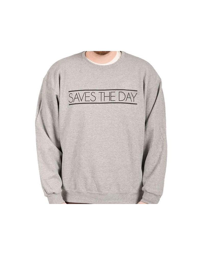 Saves The Day "Classic Logo Crewneck" Crewneck Sweatshirt $14.76 Sweatshirts