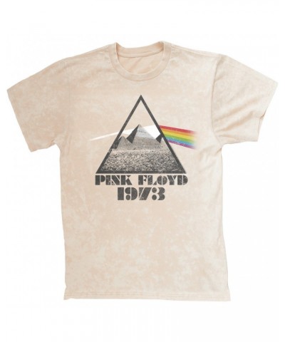 Pink Floyd T-shirt | 1973 Dark Side Pyramid Mineral Wash Shirt $10.18 Shirts